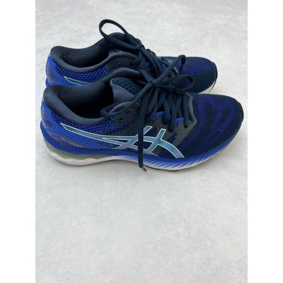 Asics Gel Nimbus 23 Running Shoes Cushioning Athletic Blue Women's - Picture 3 of 7